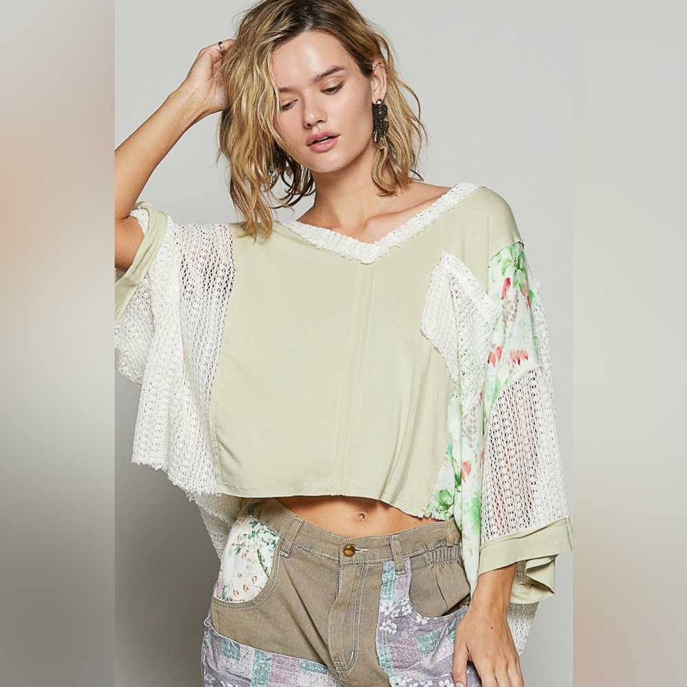 💚 POL “Fairytale Dreamer Tee” | Pistachio